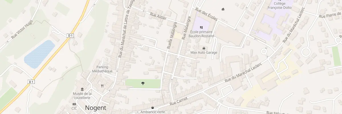 Plan du 25B Rue Malaingre à Nogent