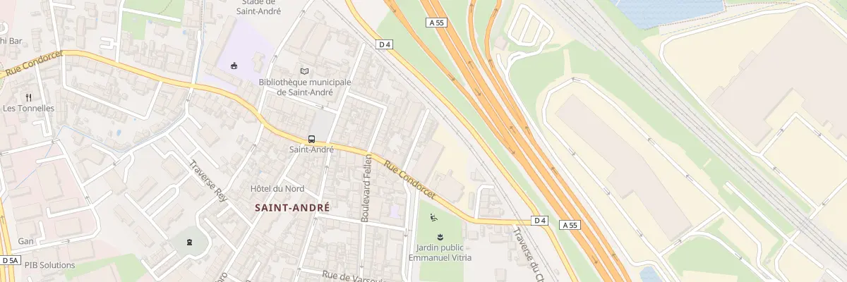 Plan du 8 Imp Michel à Marseille 16e Arrondissement