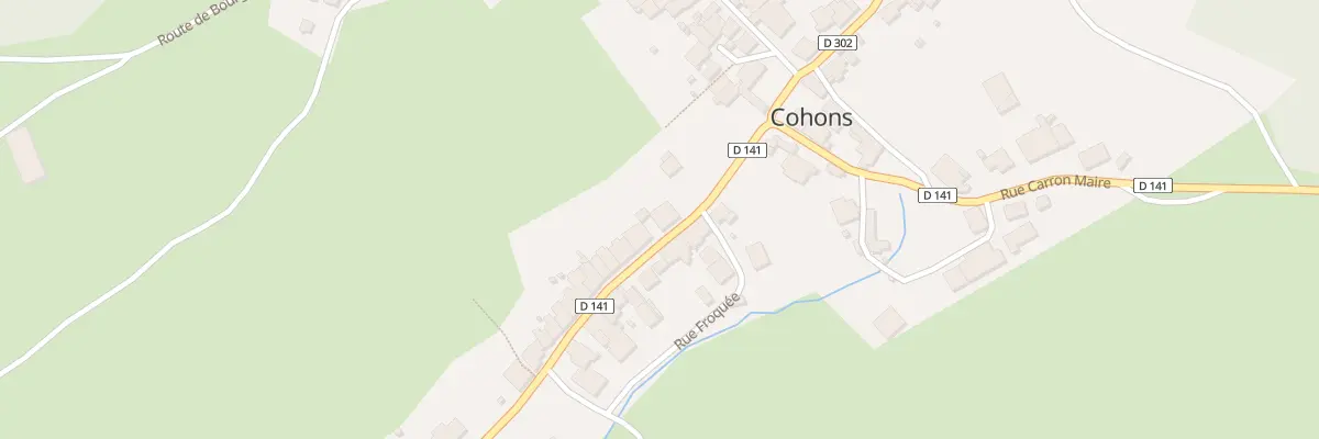 Plan du 4 Rue de Longeau à Cohons