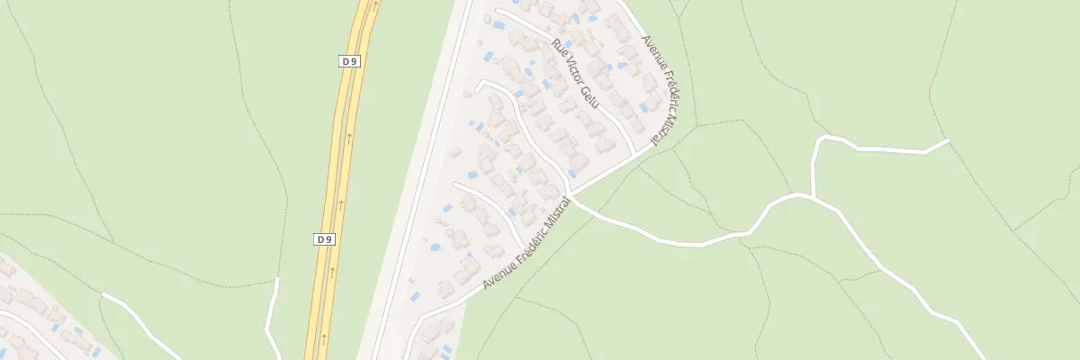 Plan du 1 Rue Bellaud de la Bellaudiere à Cabriès