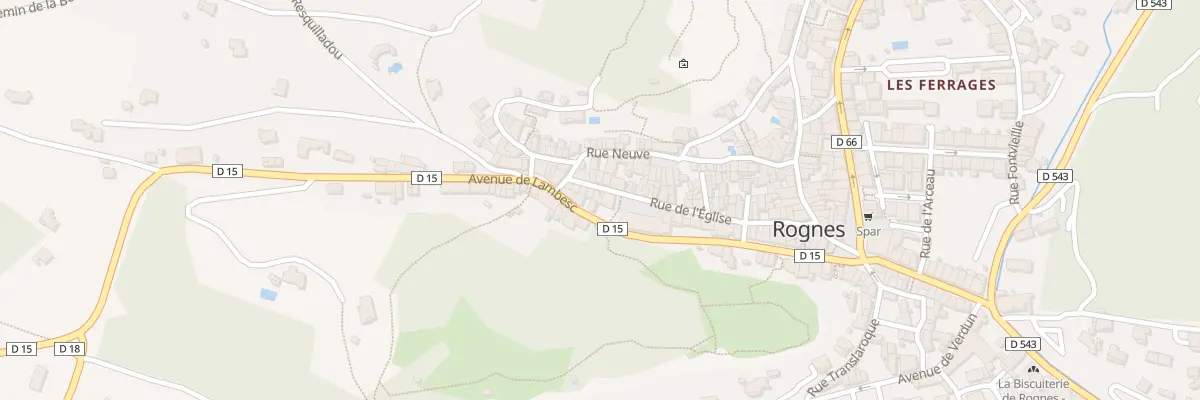 Plan du 27 Rue de l’Eglise à Rognes