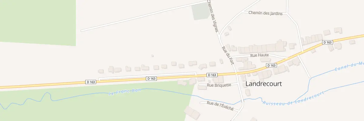 Plan du 4 Rue du Lotissement Le Termy à Landrecourt-Lempire