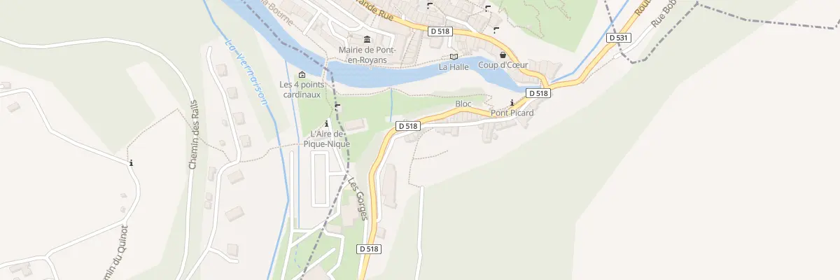 Plan du 31 Rue du Merle à Pont-en-Royans