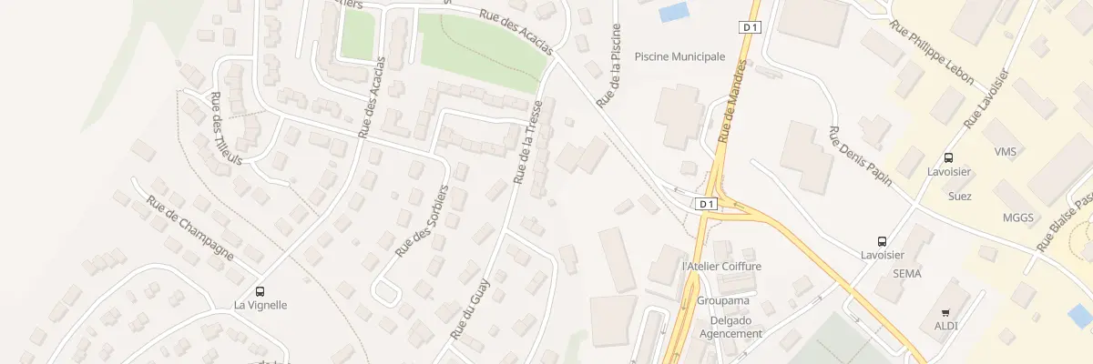 Plan du 2 Rue de la Tresse à Nogent