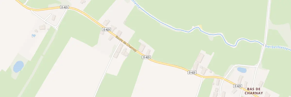 Plan du 1015 Rte de Charnay à Frangy-en-Bresse