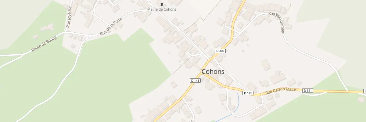 Plan du 5 Pl du Coin à Cohons