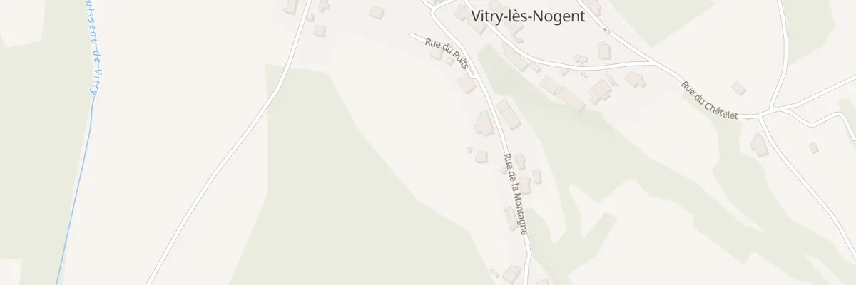 Plan du 1 Rue du Puits à Vitry-lès-Nogent