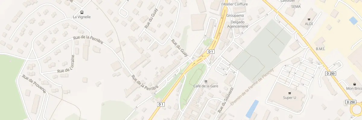 Plan du 2 Rue de la Perriere à Nogent