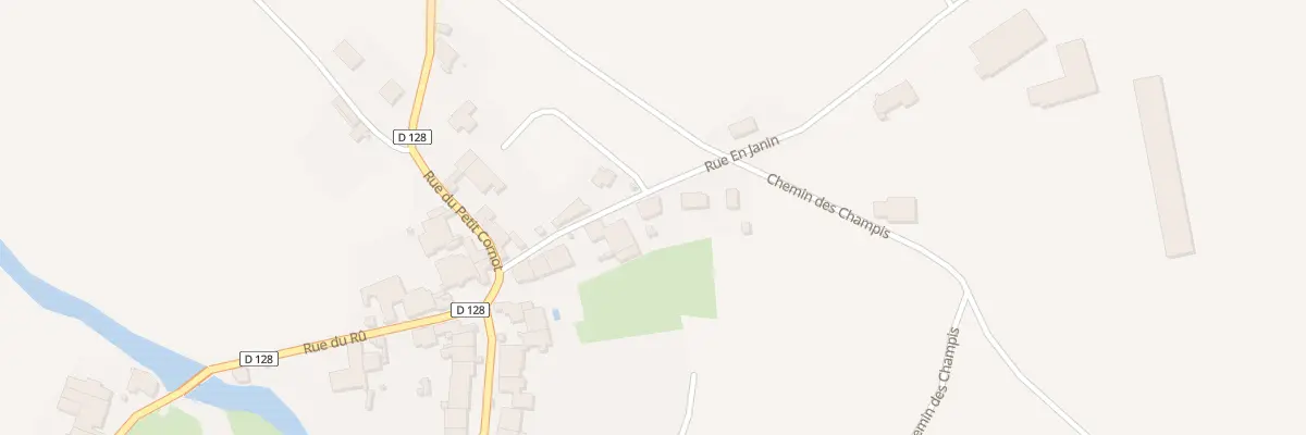 Plan du 10 Rue En Janin à Cusey