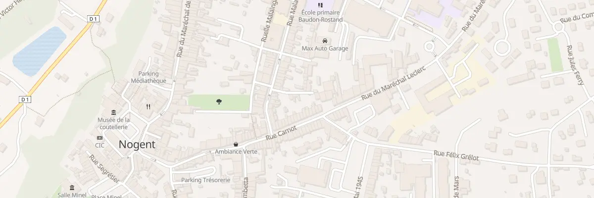 Plan du 10T Rue Malaingre à Nogent