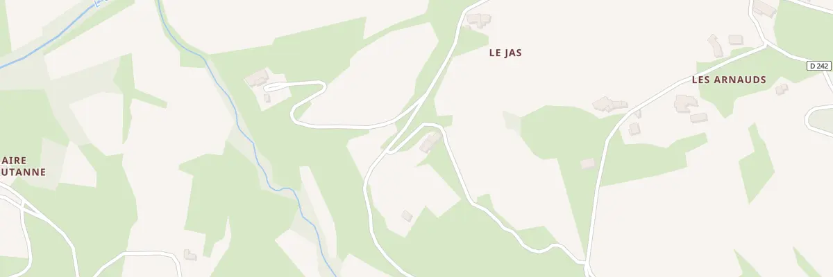 Plan du 5093 Le Jas à Vercoiran