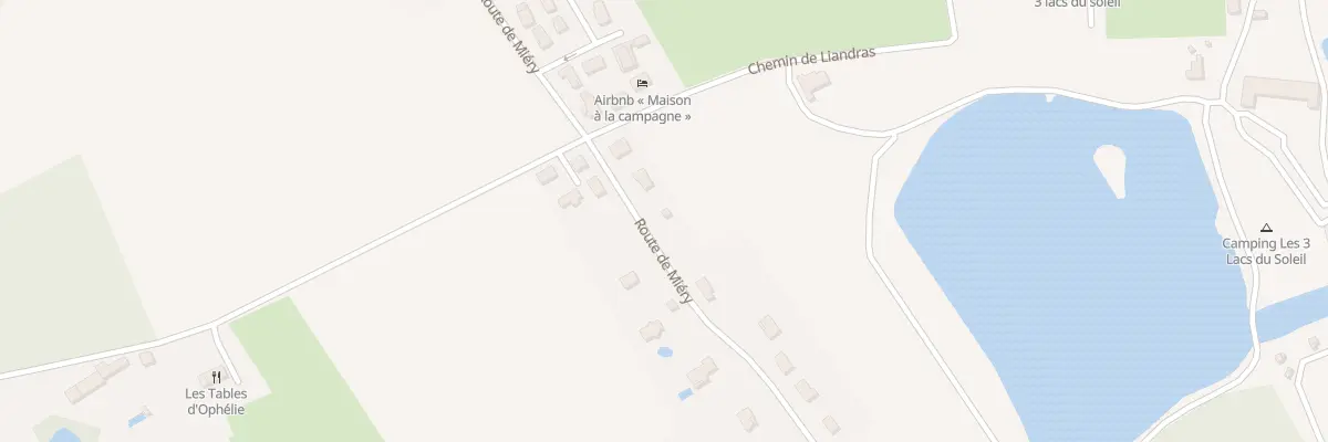 Plan du 605 Miery à Trept