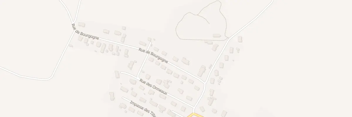 Plan du 11 Rue de Bourgogne à Aumur