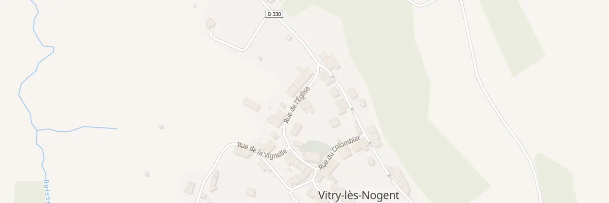 Plan du 6 Rue de l’Eglise à Vitry-lès-Nogent