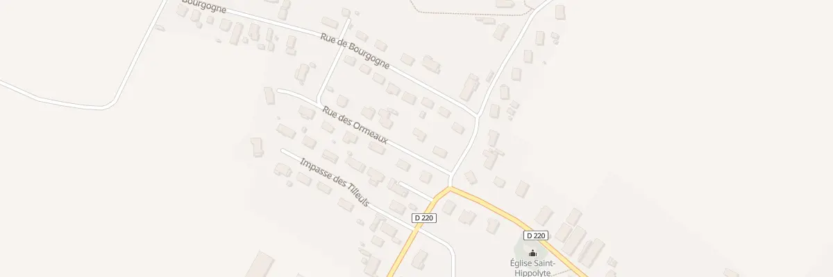 Plan du 3 Rue des Ormeaux à Aumur