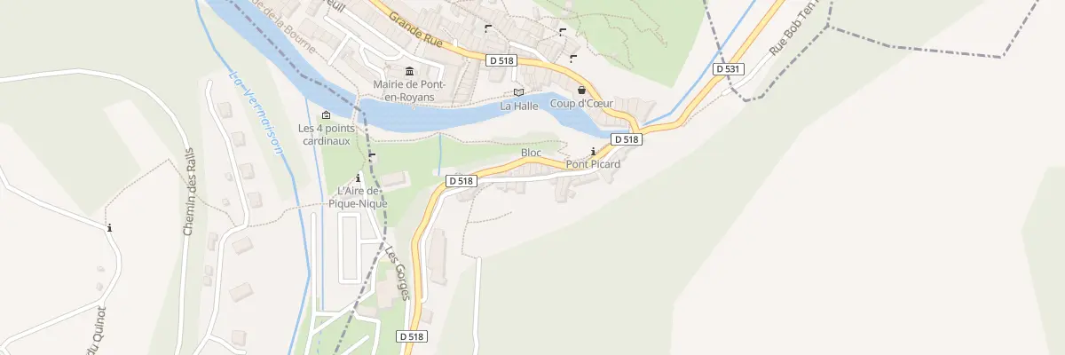 Plan du 4 Rue du Merle à Pont-en-Royans