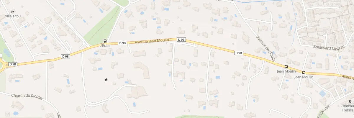 Plan du 740 Av Jean Moulin à Cabriès