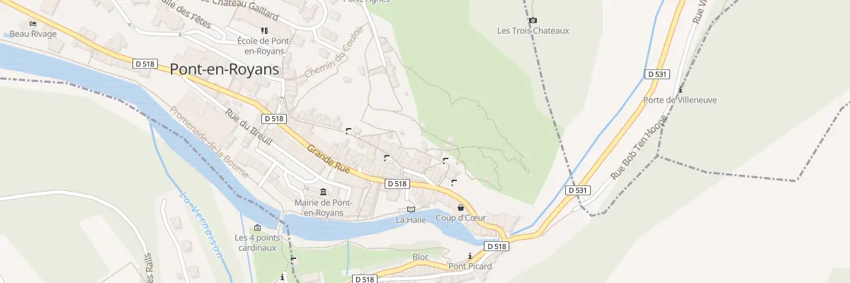 Plan du 5 Rue Gaudemard à Pont-en-Royans