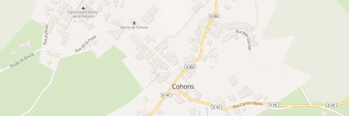 Plan du 4 Rue Candree à Cohons