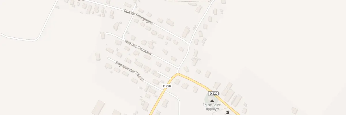 Plan du 1 Rue des Ormeaux à Aumur