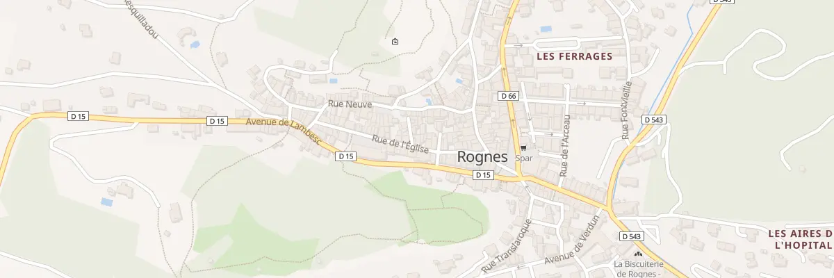 Plan du 22 Rue de l’Eglise à Rognes