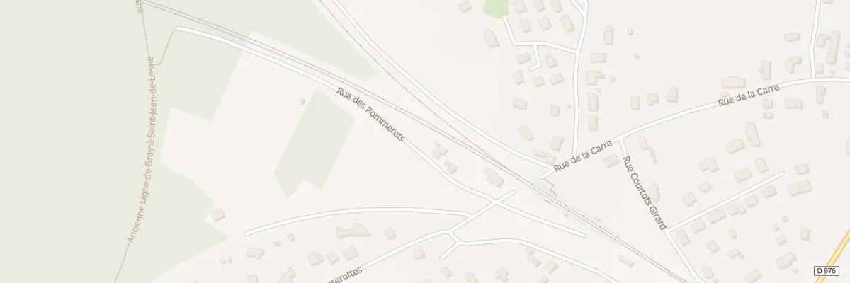 Plan du 6 Rue des Pommerets à Villers-les-Pots