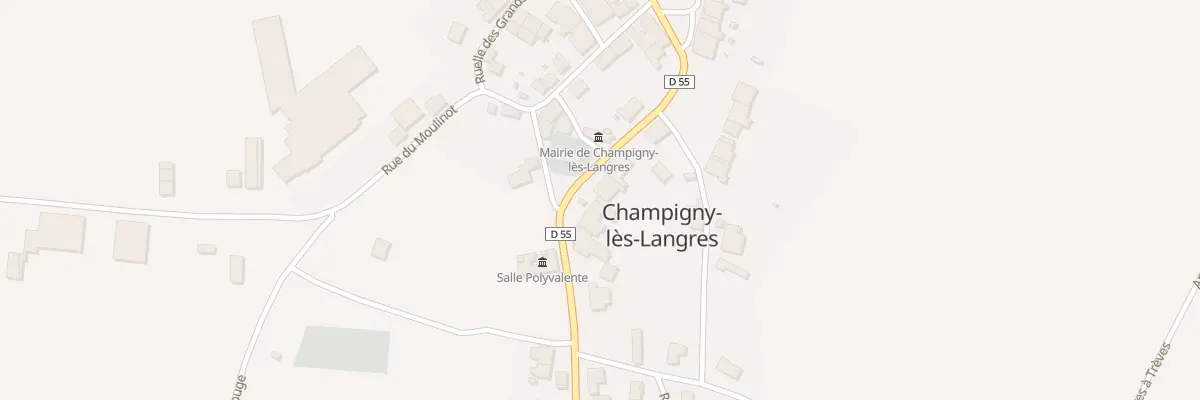 Plan du 295 Rue Pierre Durand à Champigny-lès-Langres