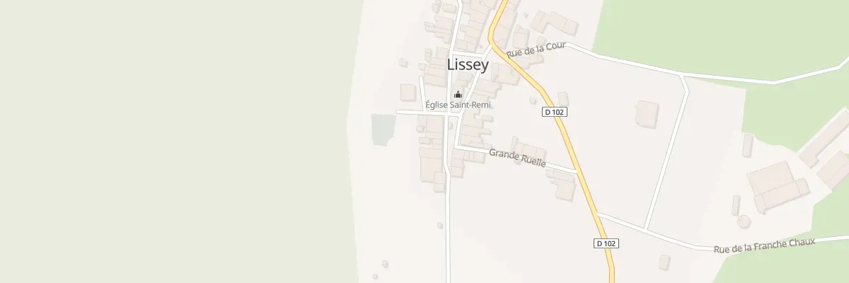 Plan du 6B Rue de la Terre Jacques à Lissey
