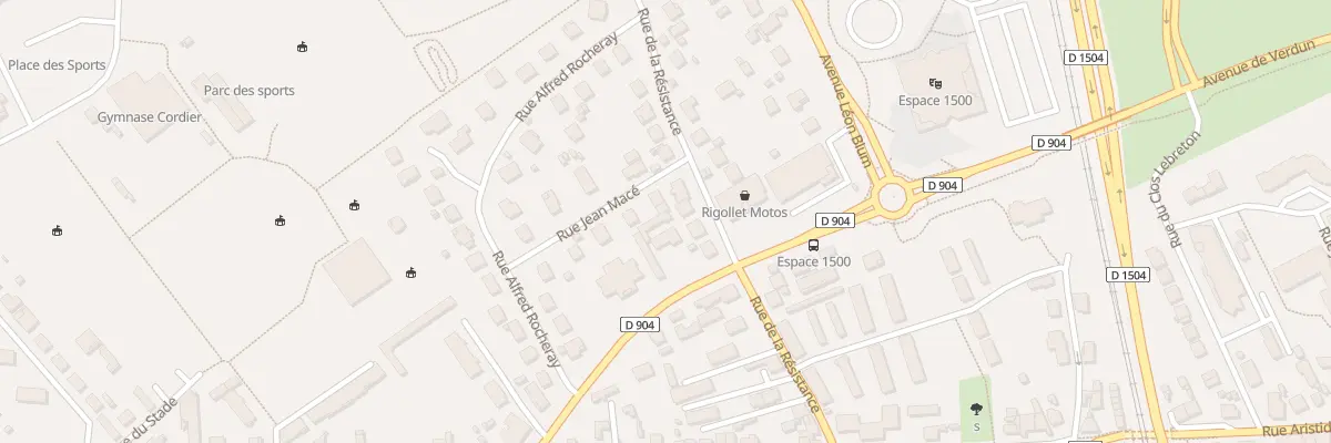 Plan du 29B Rue de la Résistance à Ambérieu-en-Bugey
