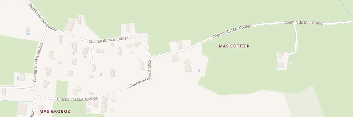 Plan du 1279 Che du Mas Cottier à Val-Revermont