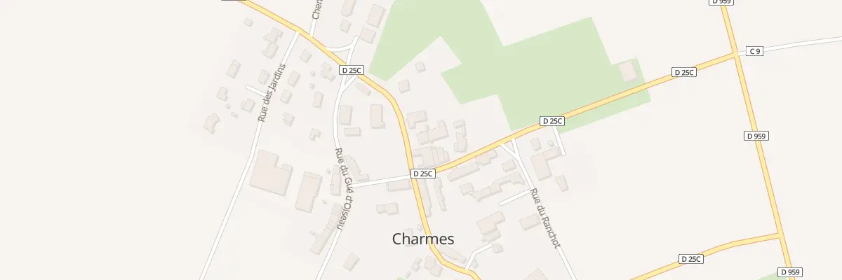 Plan du 4 Rue du Tertre à Charmes