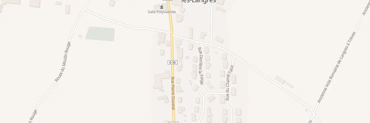Plan du 499 Rue Pierre Durand à Champigny-lès-Langres