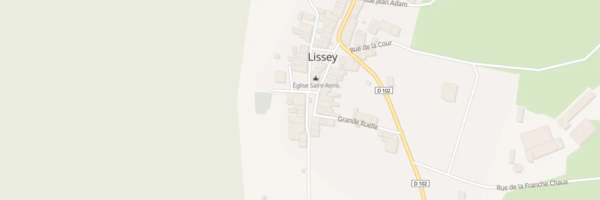 Plan du 2 Rue de la Terre Jacques à Lissey