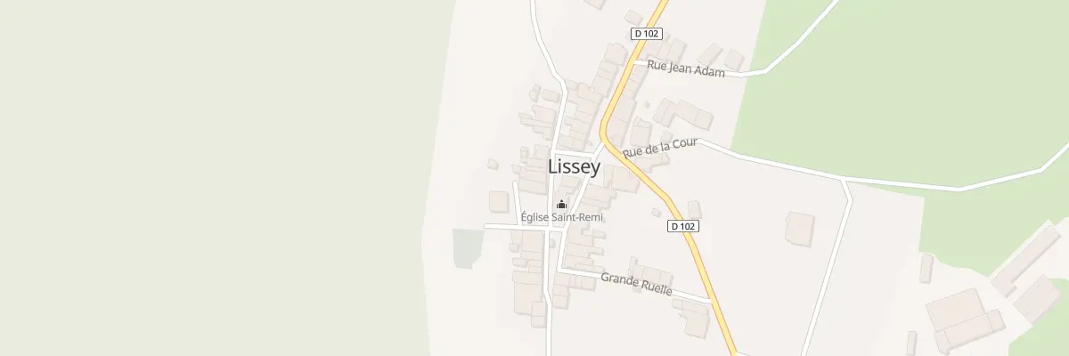Plan du 3 Rue des Courtis à Lissey