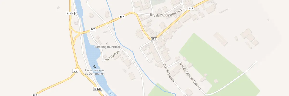 Plan du 3 Rue du Deversoir à Dommarien