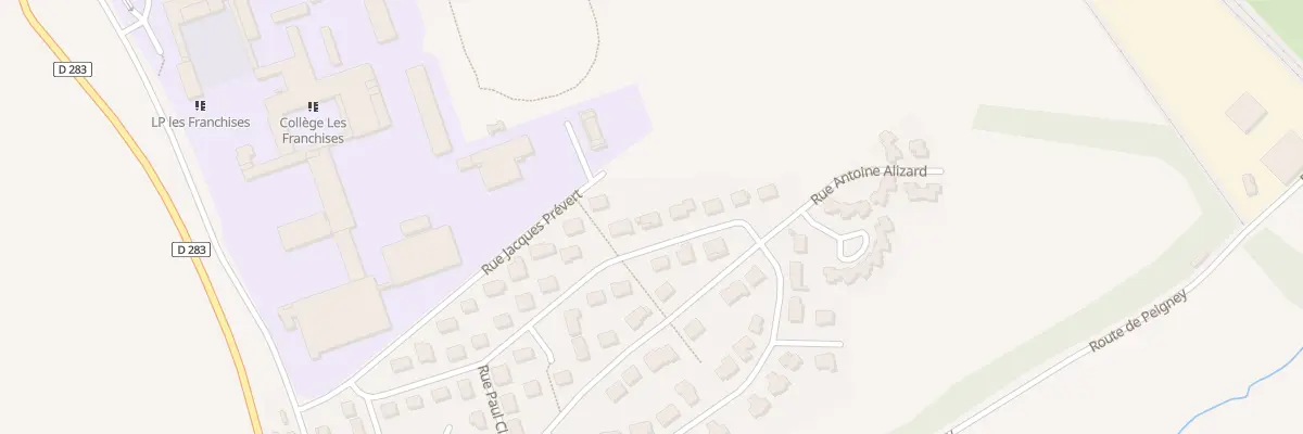 Plan du 247 Rue Alphonse Daudet à Langres