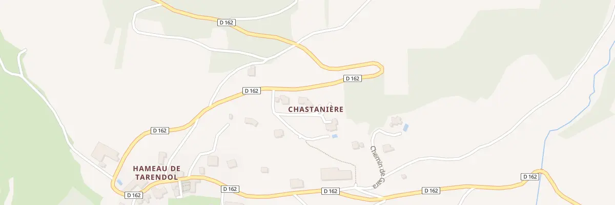 Plan du 5070 Chastaniere à Bellecombe-Tarendol