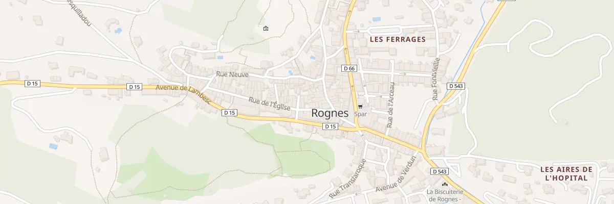 Plan du 10 Rue de l’Eglise à Rognes