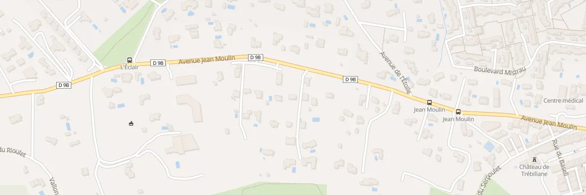 Plan du 846 Av Jean Moulin à Cabriès
