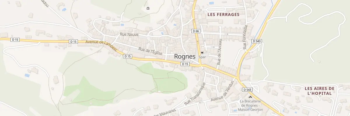 Plan du 11 Rue de l’Eglise à Rognes