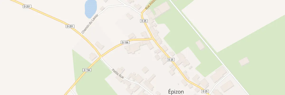 Plan du 2 Rte de Bettoncourt à Épizon