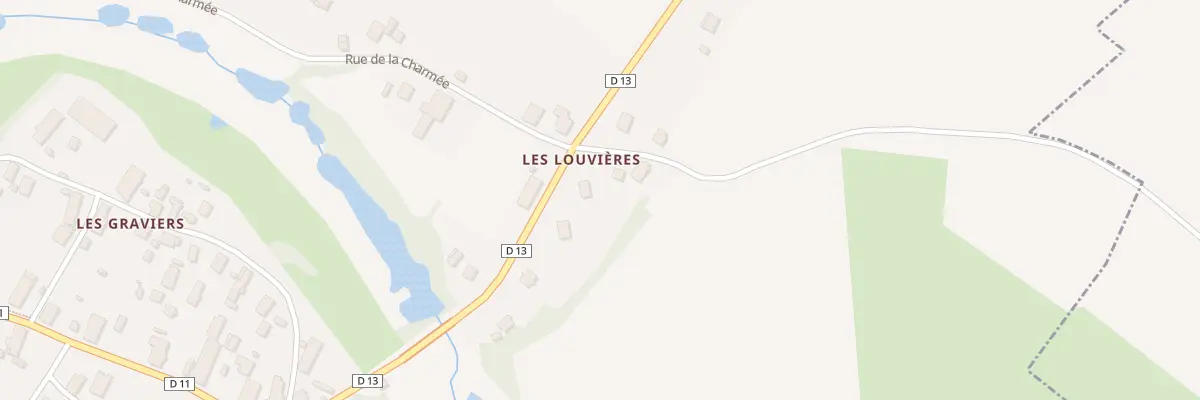 Plan du 8 Rue des Louvières à Petit-Noir