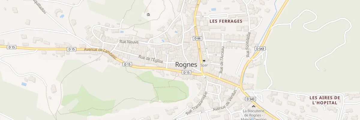Plan du 4 Rue de l’Eglise à Rognes