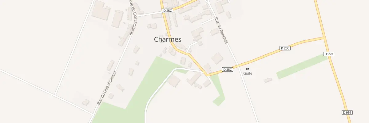 Plan du 10 Rue des Saules à Charmes