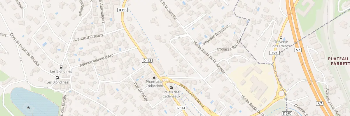 Plan du 17 Rue la Savoisienne aux Pennes-Mirabeau