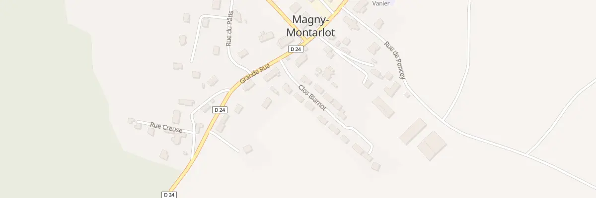 Plan du 4 Clos Biarnot à Magny-Montarlot