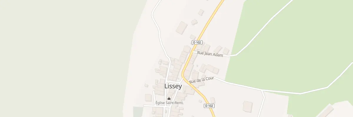 Plan du 9 Rue du General Dupuy à Lissey