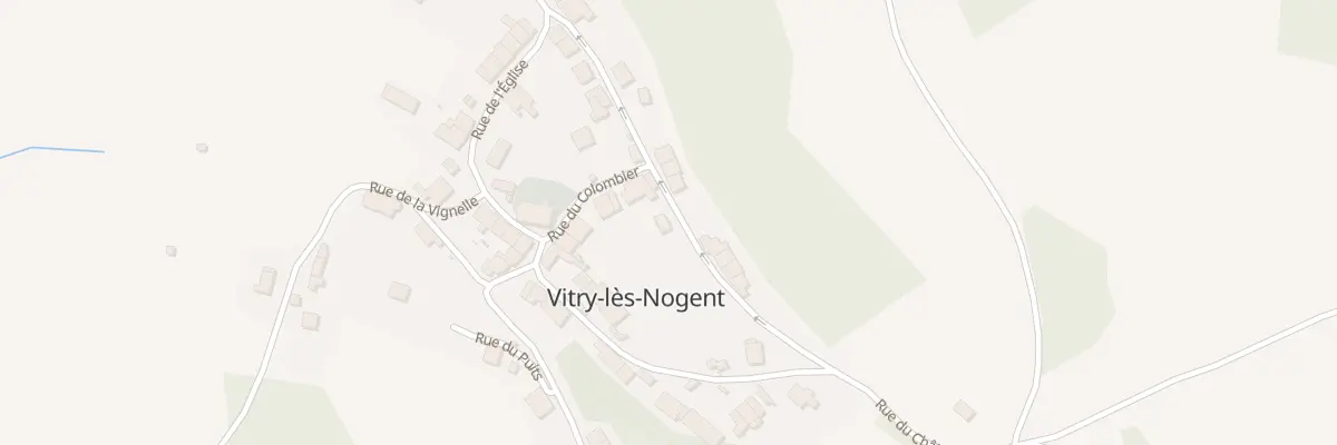 Plan du 1 Rue de la Roche aux Mouches à Vitry-lès-Nogent