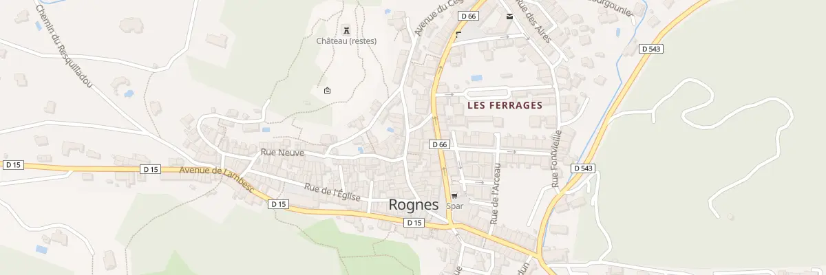 Plan du 28 Rue du Figuier à Rognes