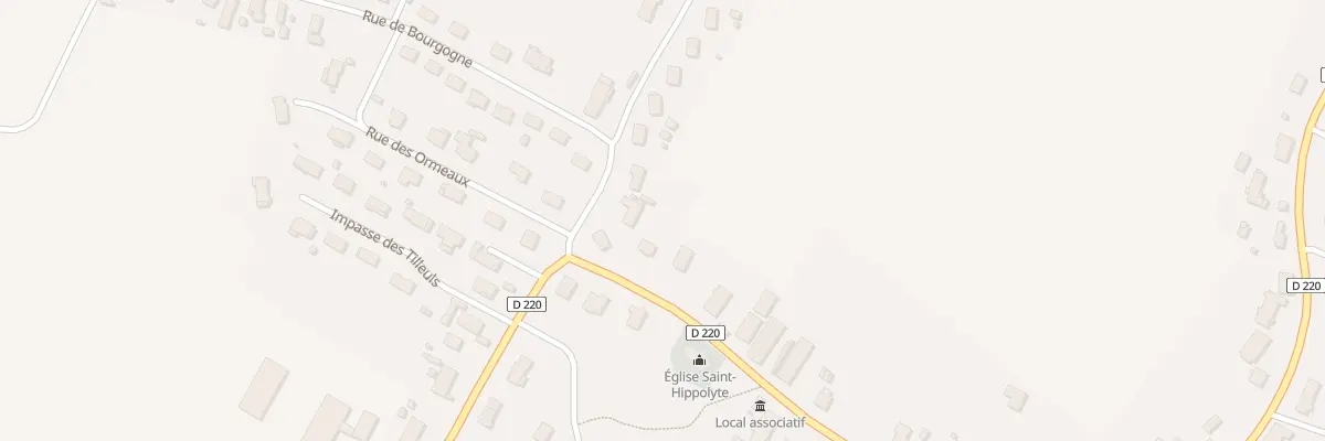 Plan du 2 Rue du Centre à Aumur